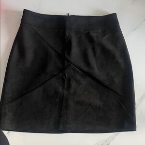 Elegant Black Mini Skirt